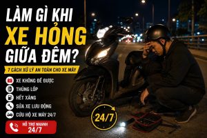 Làm Gì Khi Xe Máy Hỏng Giữa đêm