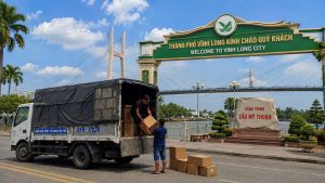 Thuê xe tải chở đồ về Vĩnh Long từ Bình Dương giá rẻ